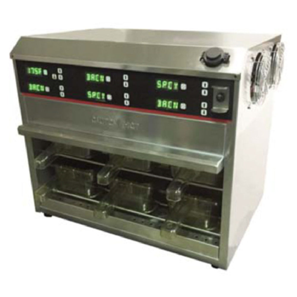 Carter Hoffmann VCNH212S-2T Vertical Crisp N Hold Cabinet Fried/crispy & Moist Food Holding Cabinet