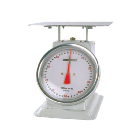 Crestware SCA10100 Receiving/Portion Scale 100 Lb. X 4 Oz. 10" Dials