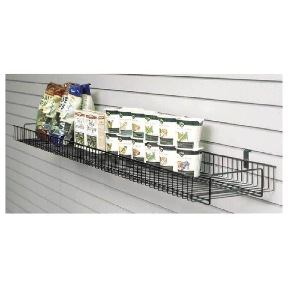 Hubert 53473 - Slatwall Shelf, 60"W X 12"D, Rectangular