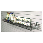Hubert 53473 - Slatwall Shelf, 60"W X 12"D, Rectangular