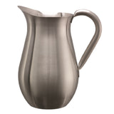 Service Ideas WPB2BSNG Service Ideas Bell Pitcher Stainless Steel No Ice Guard
