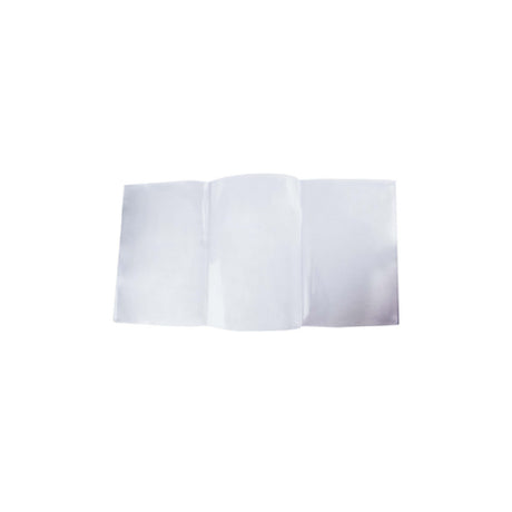 Risch 300 5.5X8.5 Clear Vinyl Menu Cover 5-1/2" X 8-1/2" Triple Pocket