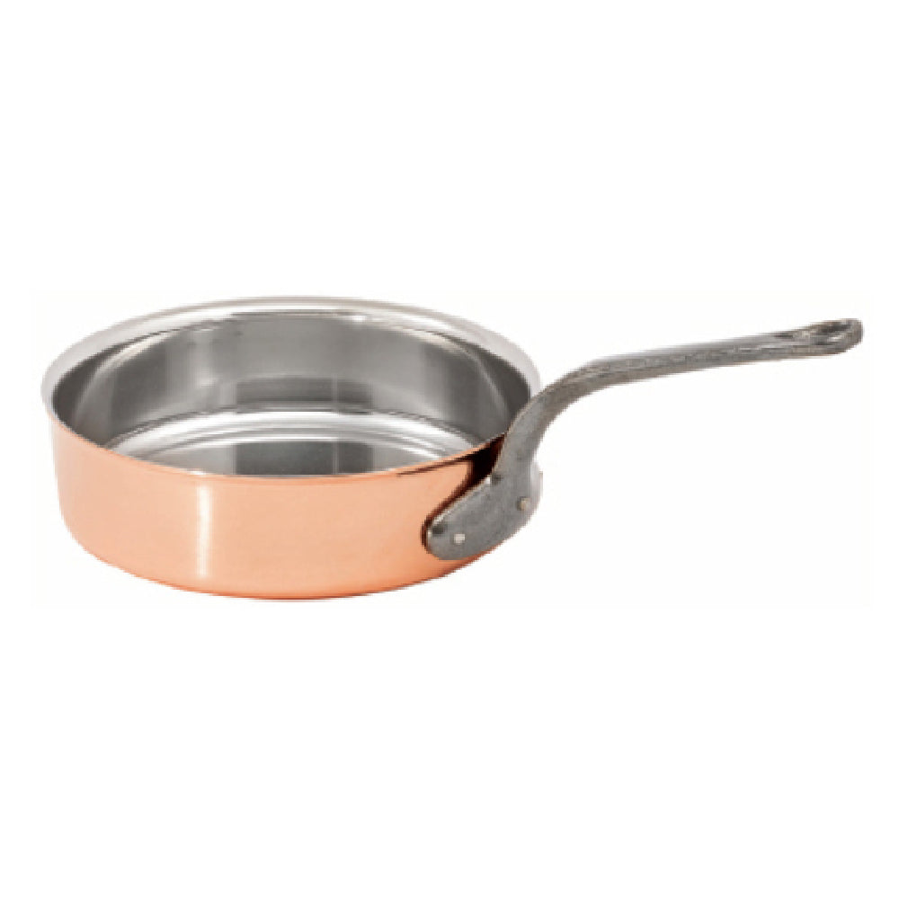 Matfer 372016 Bourgeat Sauté Pan 1 Qt. 6-1/4" Dia. X 2"H