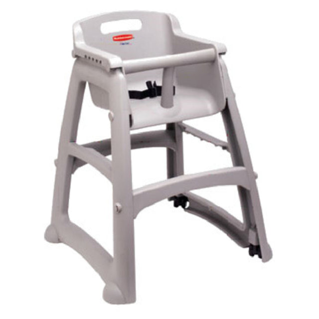 Rubbermaid FG780508PLAT - Sturdy Chair™ Youth Seat, With Wheels, Safety Harness With Release Mechanism