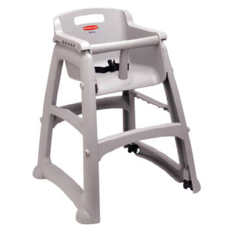 Rubbermaid FG781408PLAT - Sturdy Chair™ Youth Seat, Without Wheels, Safety Harness With Release Mechanism