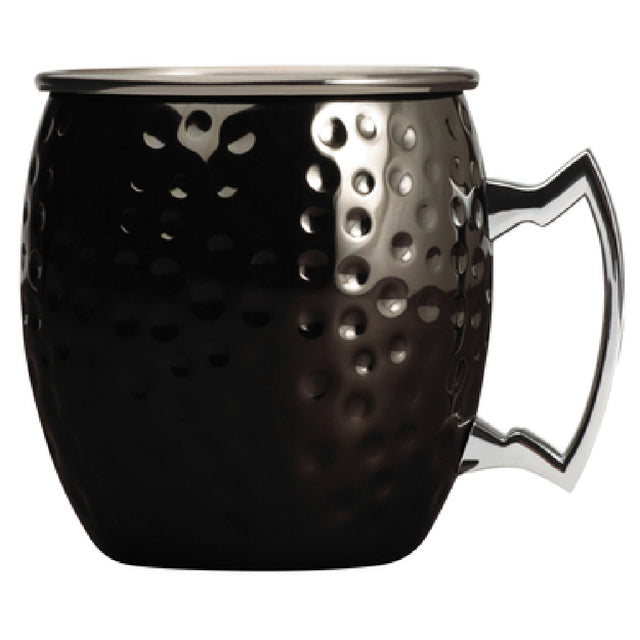 Arc Cardinal FK493 Arcoroc Moscow Mules Moscow Mule Black Hammered 16.0 Oz 18/8 Stainless Steel