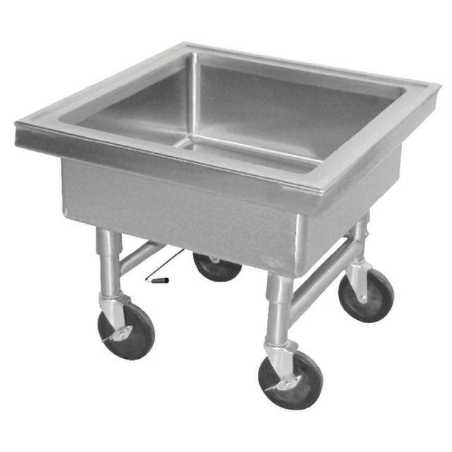 Advance Tabco 9-FSS-20-EC-X Special Value Soak Sink Portable 20" Working Height