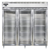 Continental Refrigerator DL3F-GD Designer Line Freezer Reach-in Three-section