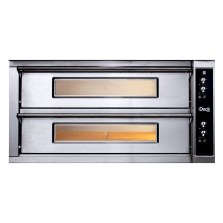 AMPTO ID-D 105.65 IDeck Pizza Oven Electric (2) 41"W X 26"D X 5-1/2"H Deck