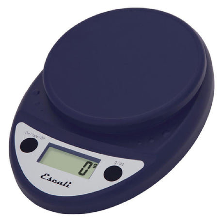 San Jamar SCDG11BLR Escali Digital Scale Round 11 Lb. X 0.1 Oz./ 5 Kg X 1g