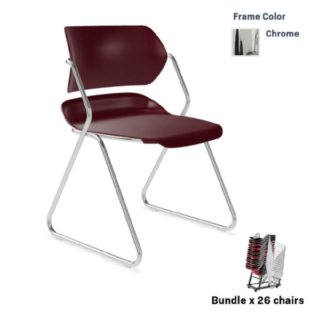 Forbes Industries ACLPKG02205# Acton Stacker® (Armless) Base Chair Package (26 Chairs)