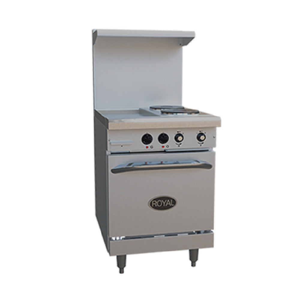Royal Range Of California RRE-2GT12_208/60/3 Restaurant Range Electric 24"