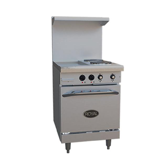 Royal Range Of California RRE-2GT12_208/60/3 Restaurant Range Electric 24"