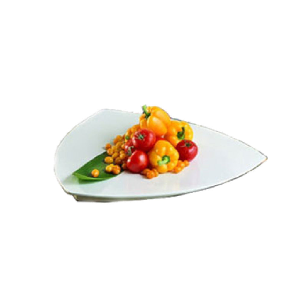 Bon Chef 9162PWHT Serving Plate 24" Triangle