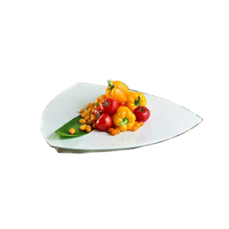Bon Chef 9162PWHT - Serving Plate, 24", Triangle