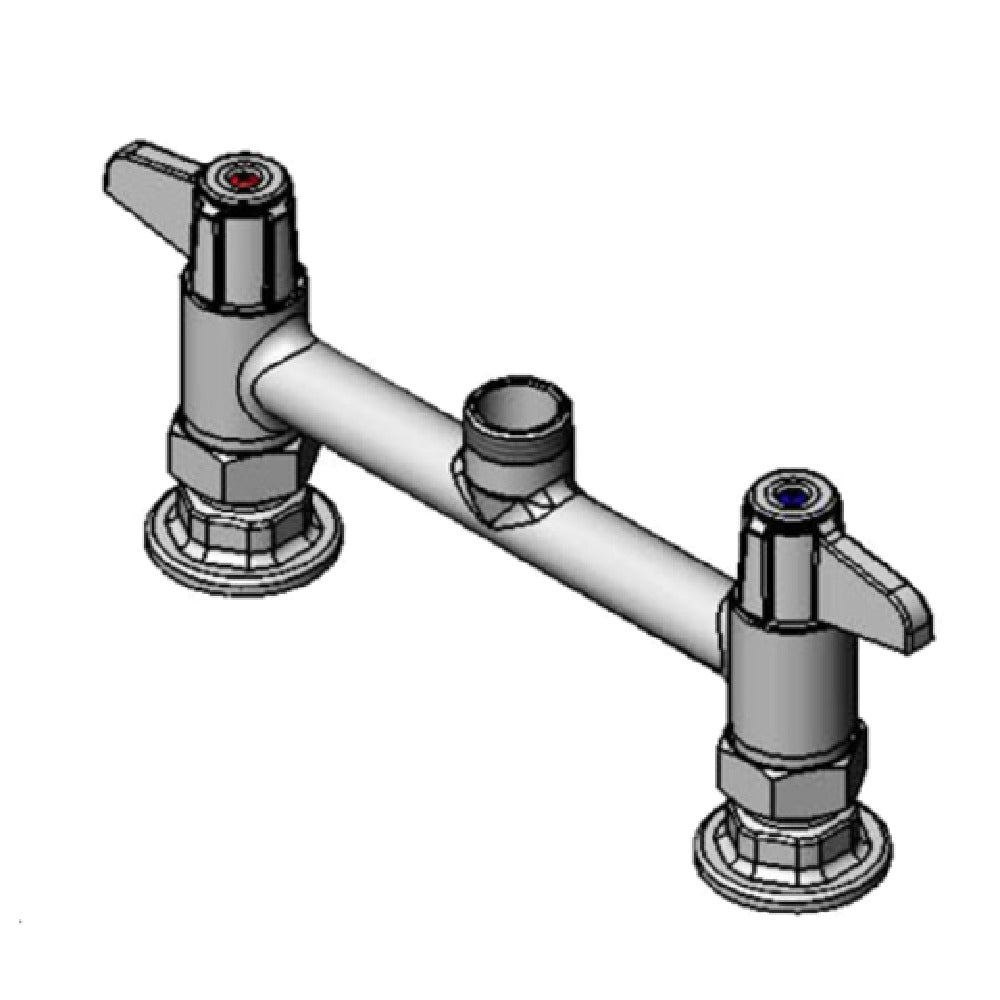 T&S Brass 5F-8DLX00 Equip Faucet 8" Centers Deck Mount