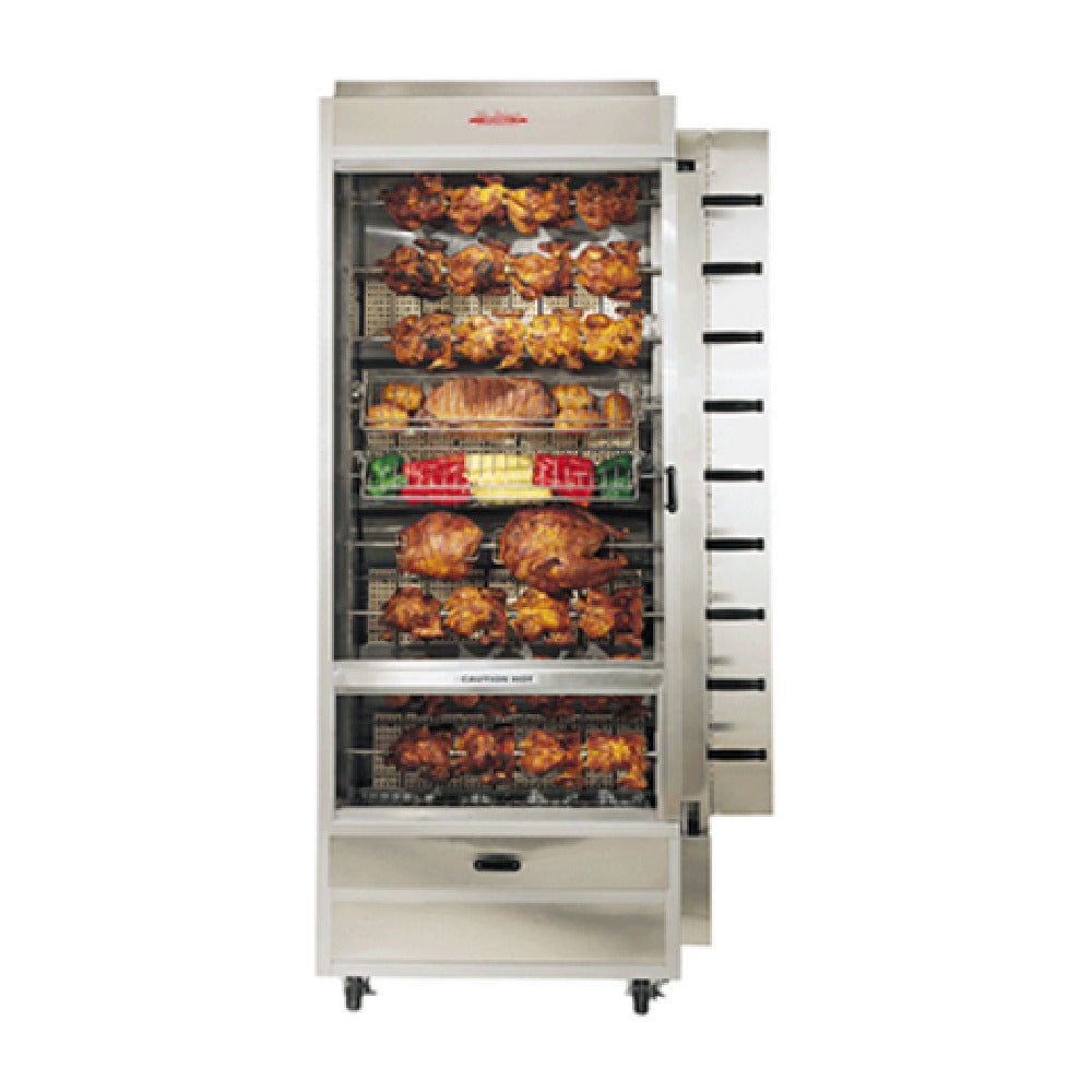 Hickory Industries Inc. N/9E Electric Rotisserie Oven 9-spit 36-45 Chicken Capacity