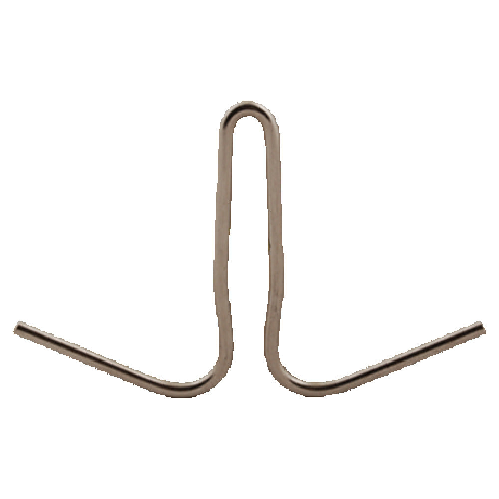 Franklin Machine Products 280-1085 Sliding Pot Rack Hook Double For 1/4" X 2" Bar