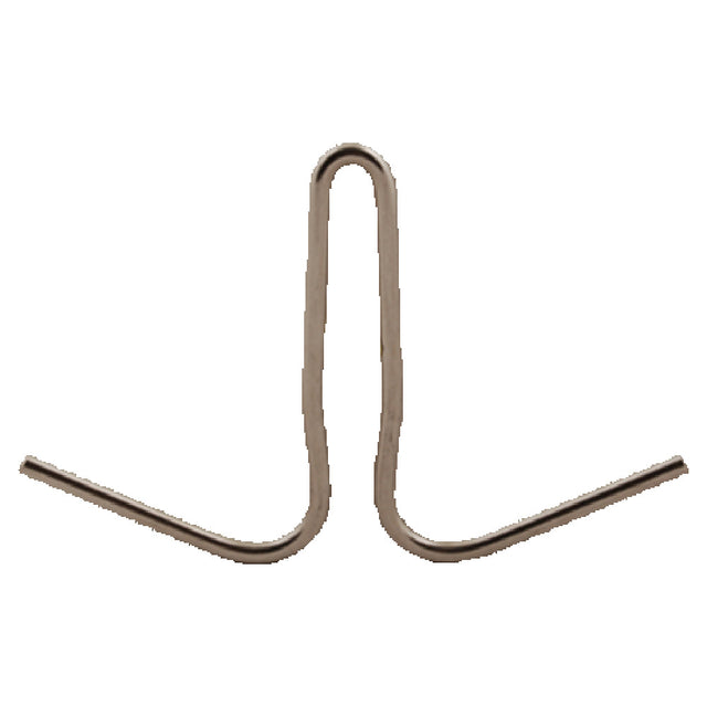 Franklin Machine Products 280-1085 Sliding Pot Rack Hook Double For 1/4" X 2" Bar