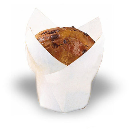PacknWood 209CPST8B - Tulips Baking Cup, 5 Oz., 6.8" X 6.8" X 1.9"