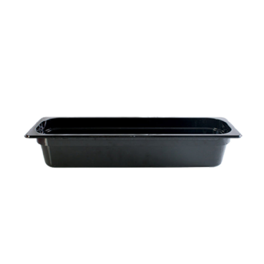 Thunder Group PLPA8124LBK Food Pan 1/2 Size Long 4" Deep