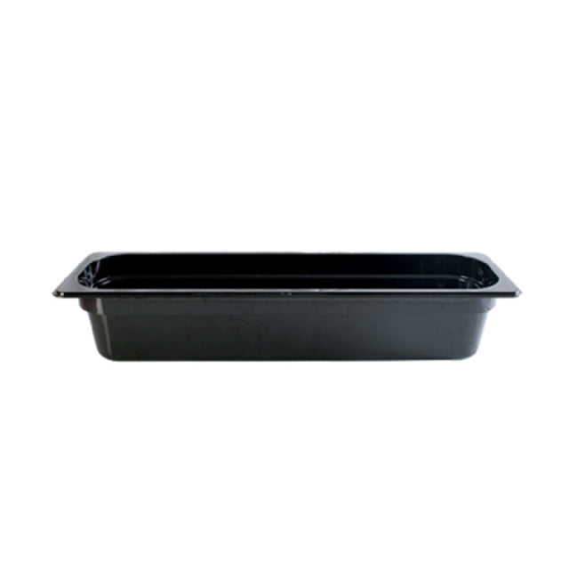 Thunder Group PLPA8124LBK Food Pan 1/2 Size Long 4" Deep