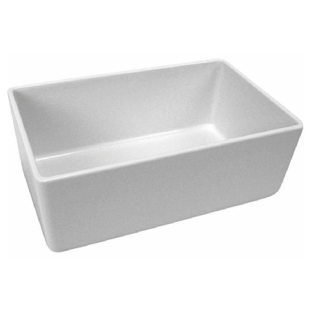 Bauscher Hepp TPO4312 - Chunky Collection Deli Crock, 3-3/8 Qt., 10-1/4"L X 6-1/2"W X 4"H