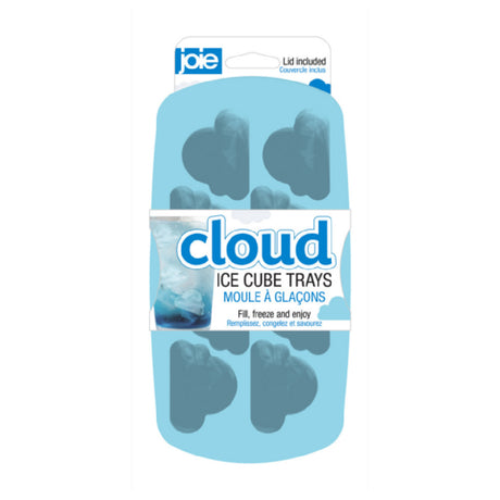 Harold Import Co. 29507 Joie's Clouds Ice Cube Tray With Lid Makes 8 Cloud-shaped Ice Cubes