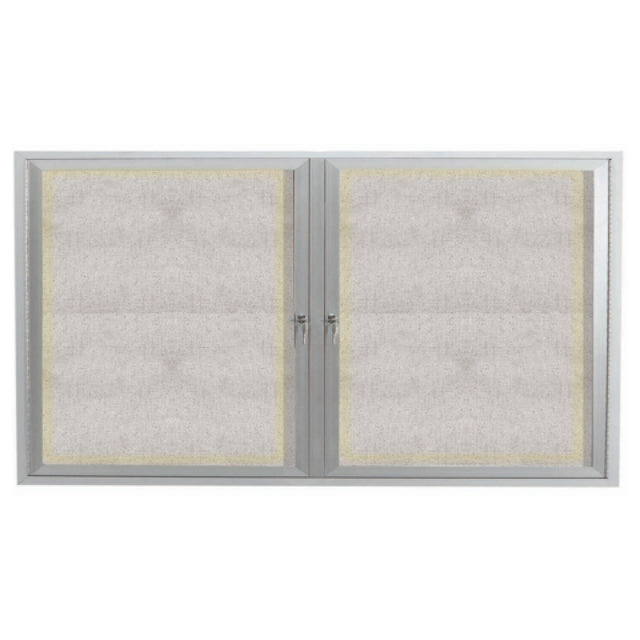 Aarco ODCC3660RI Aluminum Bulletin Board 60"W X 36"H Enclosed