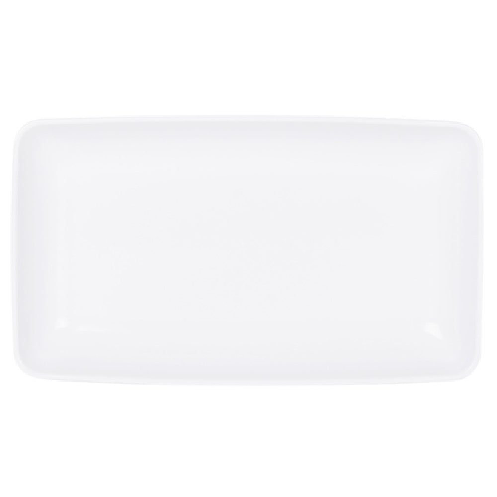 GET Enterprises M85145-NW Elite Global Solutions Platter 2-1/2 Qt. 14-1/2"L X 8-1/2"W X 2-3/4"H