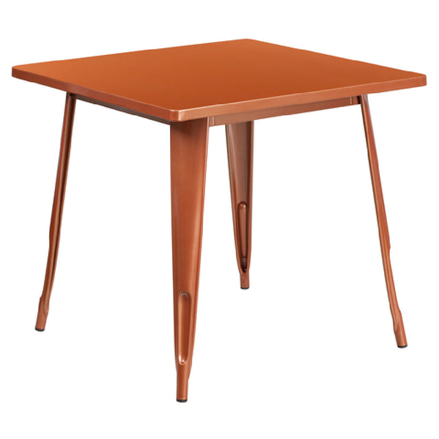 Flash Furniture ET-CT002-1-POC-GG Table 31-1/2"W X 31-1/2"D X 29-1/2"H Dining Height