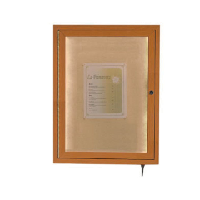 Aarco LWL2418O Display Case 18"W X 24"H Enclosed