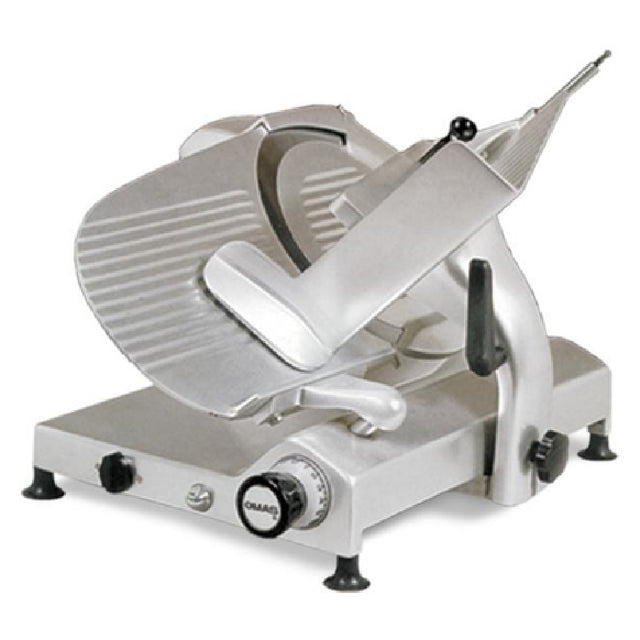 Omcan 13642 (MS-IT-0330-G) Omas Meat Slicer Manual Gravity Feed