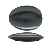 FOH DOS030BKP20 Tides™ Plate 12" X 8-3/4" Oval