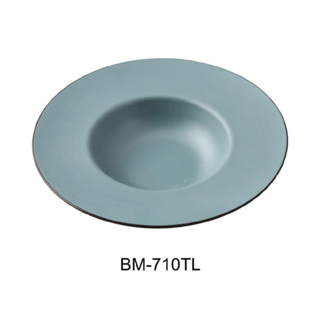 Yanco BM-710TL Dessert Plate 9-1/4"W X 9"D X 1-7/8"H 10 Oz