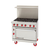 American Range ARGF-12G-4B_LP - Green Flame Range, Gas, 36"