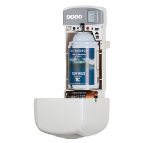 Rubbermaid 1793535 - TC Microburst® 9000 LCD Aerosol Dispenser, 3-7/10"W X 4-3/10"W X 9-1/2"H