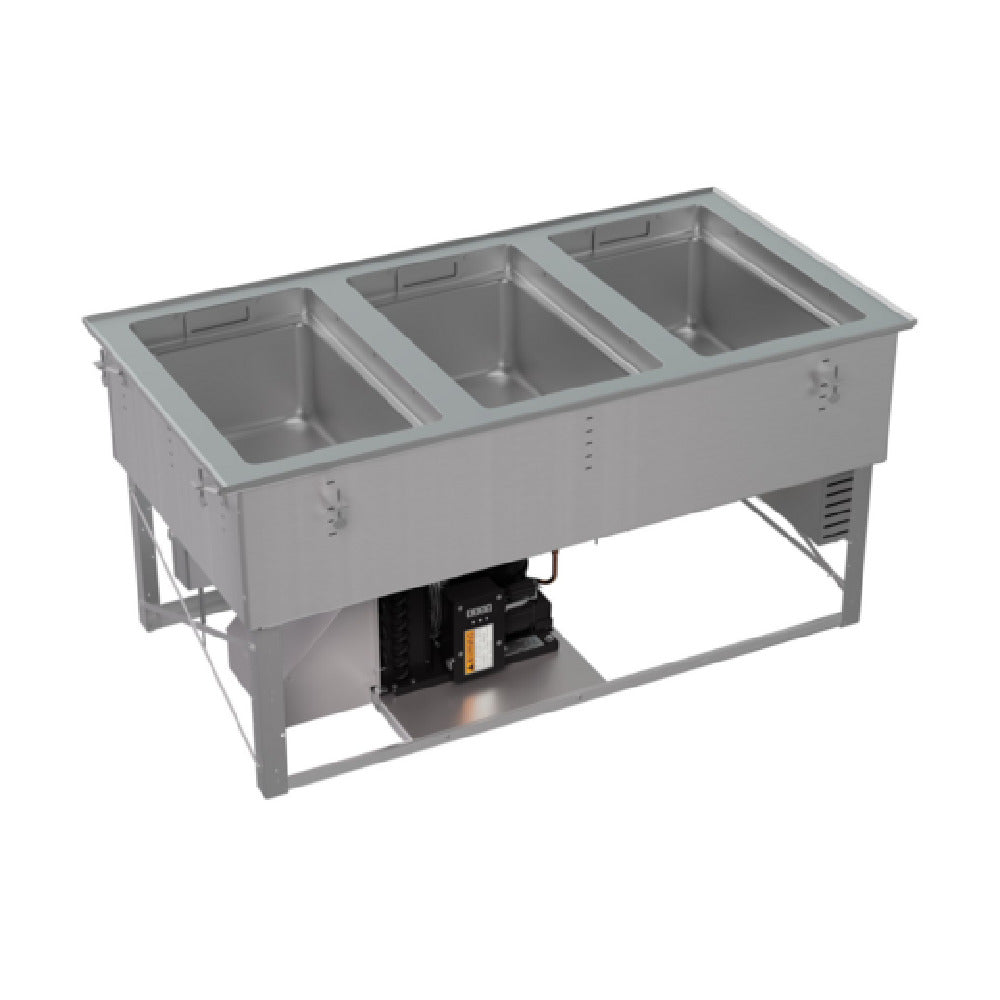 Vollrath FC-HCF-03120 Hot/Cold/Frozen Food Well Unit Drop-in 3-well