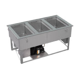Vollrath FC-HCF-03120 Hot/Cold/Frozen Food Well Unit Drop-in 3-well