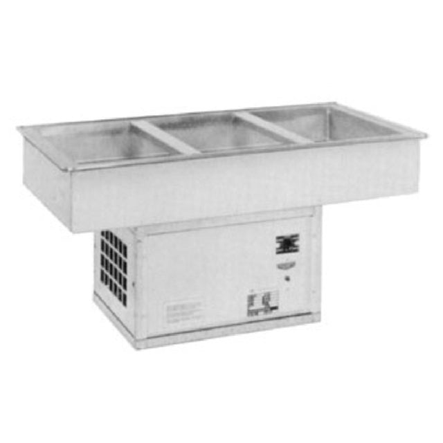 Atlas Metal WCM-1 Cold Food Drop-In Unit Refrigerated 1-pan Size