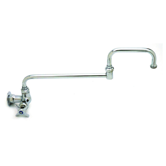 T&S Brass B-0260 Sink Faucet Single 18" Long Extended Double Joint Swing Nozzle