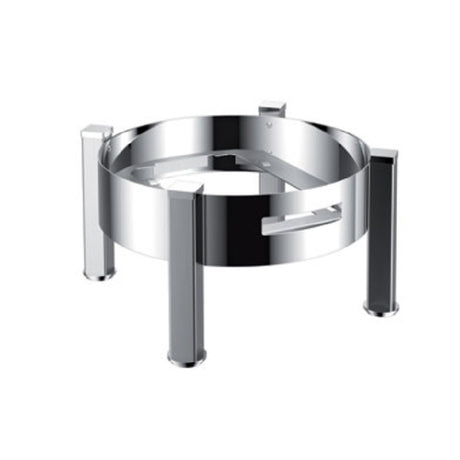 Bauscher Hepp 55.0008.6040 - Chafing Dish Frame, 18-1/2" Dia. X 9-1/2"H, 4-cornered Feet