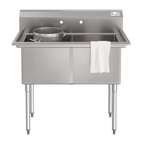 Koolmore KM-SB181814-N316 Commercial Sink (2) Compartment 42"W