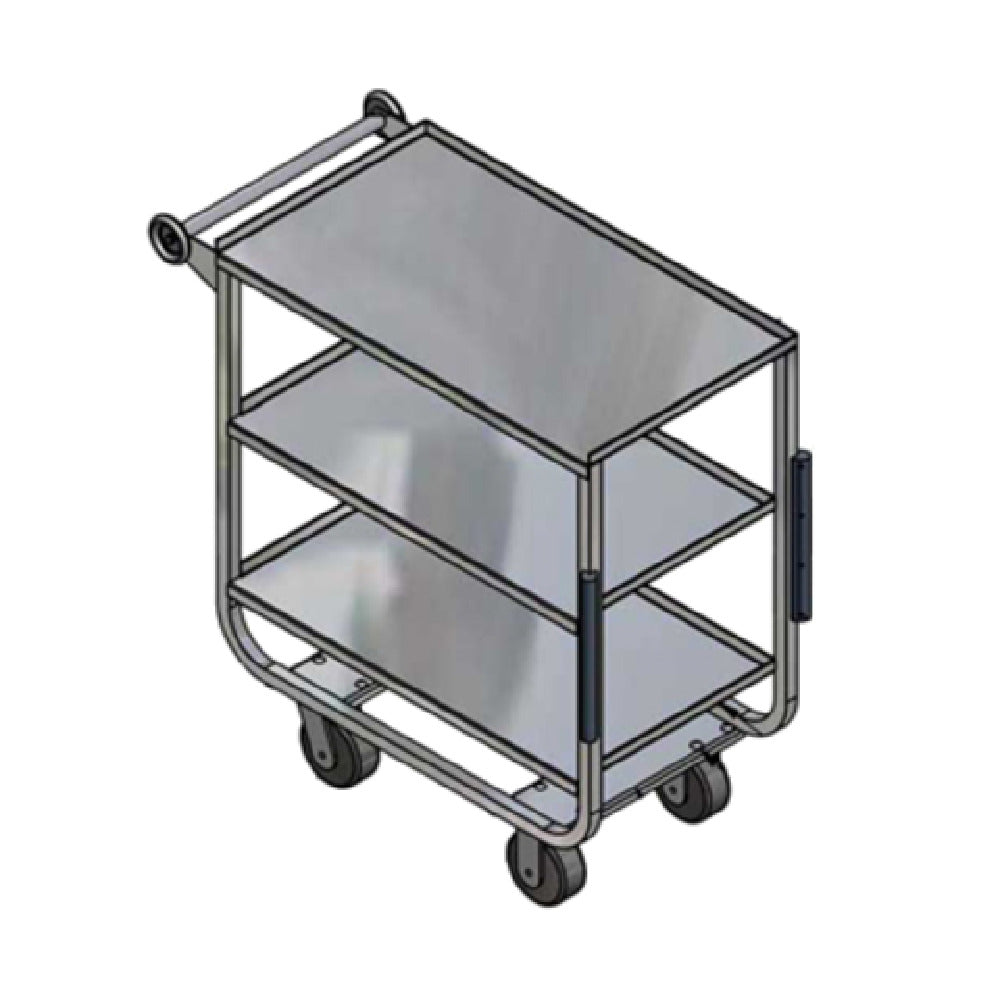 Winholt UC-3-2133SS - Utility Cart, Three Shelves, 500 Lbs Per Shelf