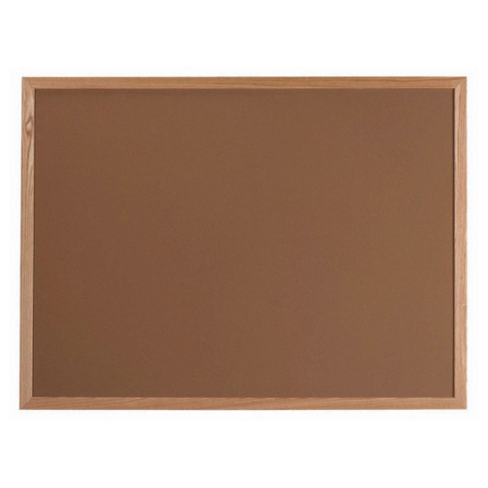 Aarco OW3648166 VIC Cork Bulletin Board 48"W X 36"H Wall Mount