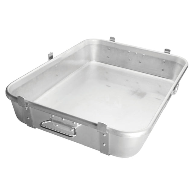 Winco ALRP-1824L Double Roast Pan 24" X 18" X 4-1/2" Deep Rectangular