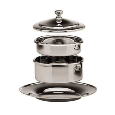 Bauscher Hepp 60.7426.0000 - Butter Dish, 5-3/4" Dia. (146mm) X 2-11/16"H (69mm)