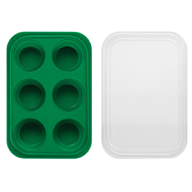 Harold Import Co. 22047 Prep-N-Freeze Portion Tray 12 Oz. 7-1/2" X 5-1/4" X 2"H