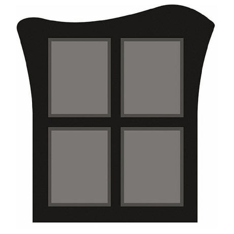 Hubert 70823 - Sign Holder, Wall-mount, 23" X 2" X 32"H Overall
