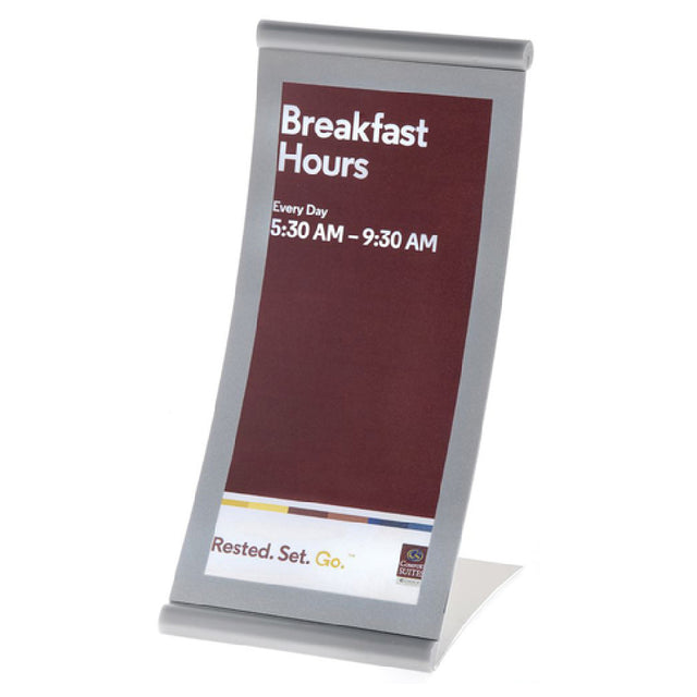 Hubert 85464 - Sign Holder, 6" X 12"H, Rectangular